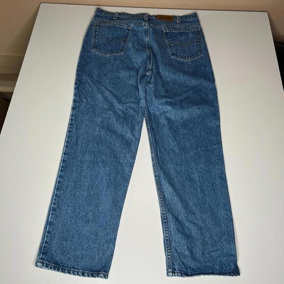Vintage Levi’s 540 Relaxed Fit Jeans Men’s W38 L30 Blue Denim USA Made Brown Tab - Picture 7 of 12